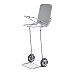 Kongamek affaldsvogn med lg til 125 Liters skke - Laster 50 kg