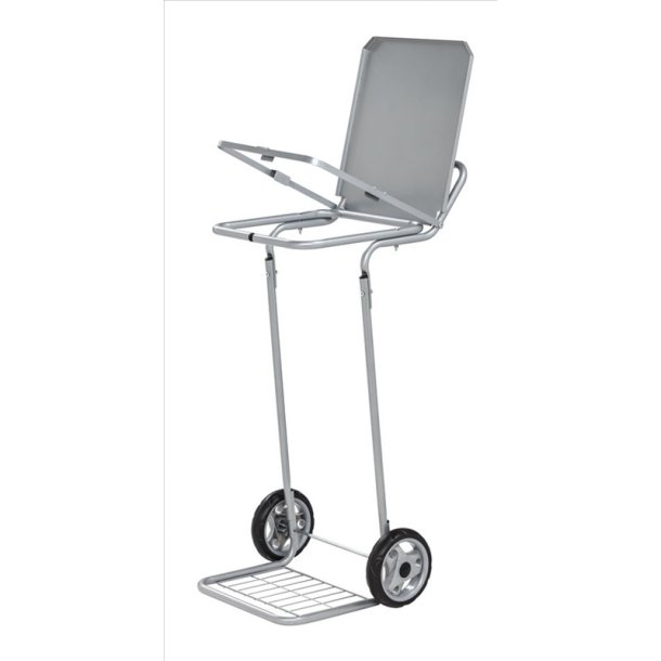 Kongamek affaldsvogn med lg til 125 Liters skke - Laster 50 kg