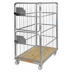 Kongamek rullecontainer - stl - 4 sider - 800kg