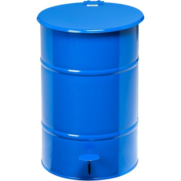 kongamek 30 liter affaldsspand med pedal - galvaniseret bl