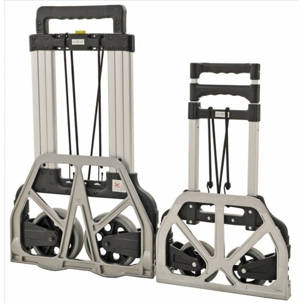 Kongamek Aluminium - 60 kg - bagagevogn sammenklappelig