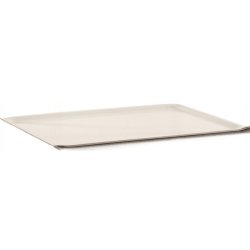 Kongamek bakker 600 x 450 mm i hvid til serveringsvogn KM1620 - 3 pak