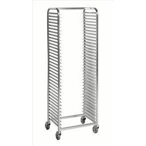 Kongamek bakkevogn KM161 - til 36 bakker - s�lv