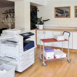 Kongamek bordvogn KM1720-1 - 2 hylder - Rd