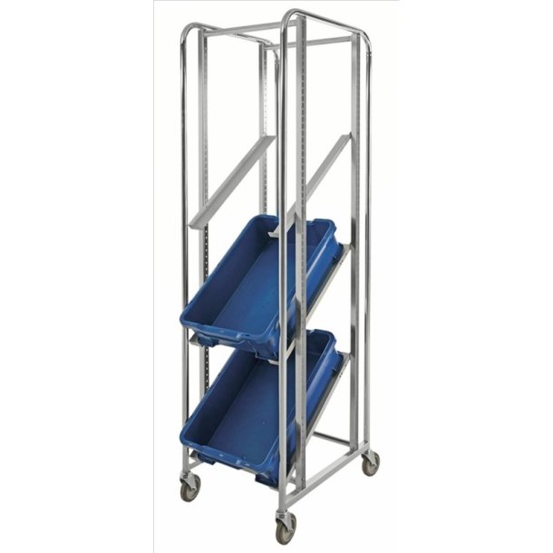 Kongamek plukvogn KM167-ESD - hj slv til fleksible rammer - med bremse