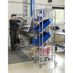 Kongamek plukvogn KM167 - hj slv til fleksible rammer