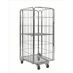 Kongamek rullecontainer - stl - 4 sider - 400kg