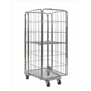 Kongamek rullecontainer - stl - 4 sider - 400kg