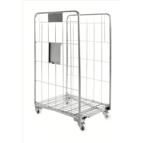 Kongamek rullecontainer - stl - 2 sider - 400kg