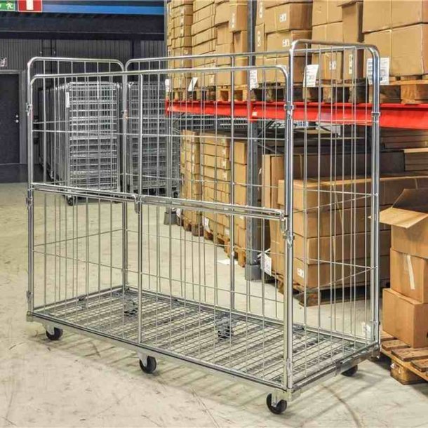 Kongamek rullecontainer - stl - 4 sider - 400kg