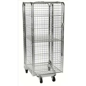 Kongamek rullecontainer - stl - 4 sider - 400kg