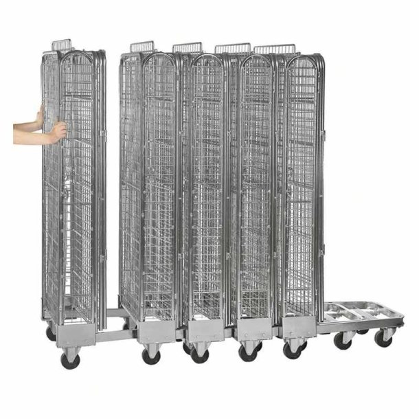 Kongamek rullecontainer - stl - 4 sider - 400kg