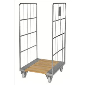 Kongamek rullecontainer - stl - 2 sider - 400kg