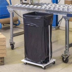 Kongamek affaldsstativ - 4 hjul til 60 Liters skke - Laster 30 kg