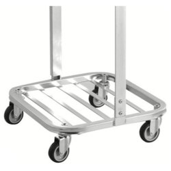 Kongamek affaldsstativ - 4 hjul til 125 Liters skke - Laster 75 kg