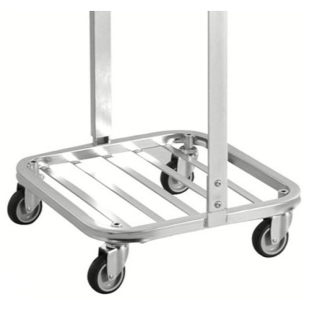 Kongamek affaldsstativ - 4 hjul til 125 Liters skke - Laster 75 kg