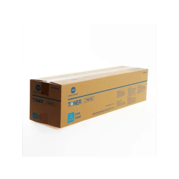 KONICAMINOLTA TN613 - Cyan - original toner - til Bizzhub-serien