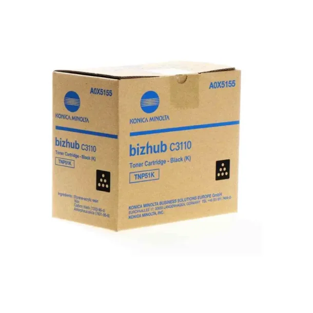 KONICAMINOLTA TNP51 - sort - original toner - til Bizzhub-serien