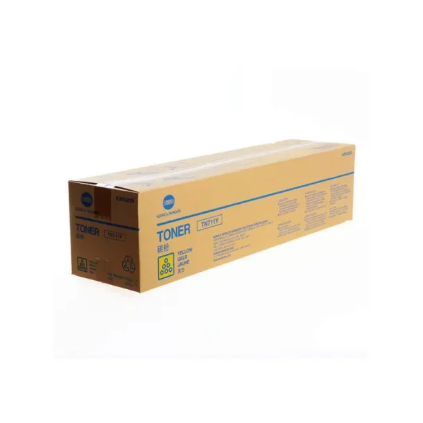 KONICAMINOLTA TN711 - Yellow - original toner - til Bizzhub/Bizzhub Pro-Serien