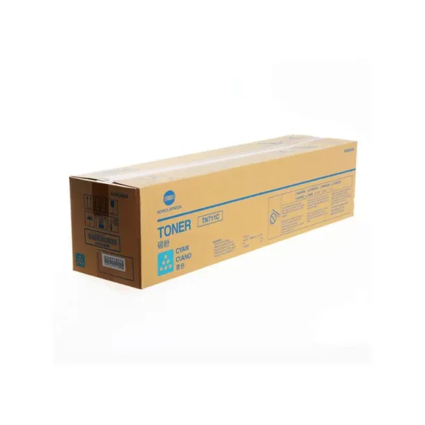 KONICAMINOLTA TN711 - Cyan - original toner - til Bizzhub/Bizzhub Pro-Serien