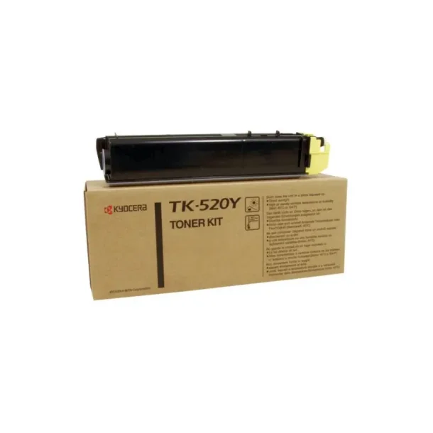 Kyocera TK-520Y - FS-C5015N - yellow - original toner - 4000 sider