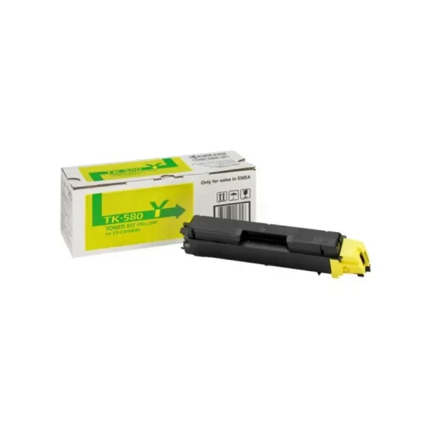 Kyocera TK-580Y - FS-C5150DN - yellow - original toner - 2800 sider