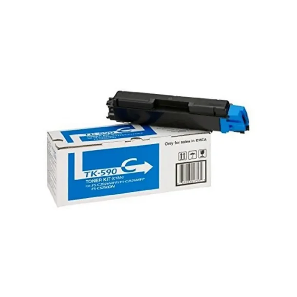 Kyocera TK-590C - FS-C2016MFP - cyan - original toner - 5000 sider