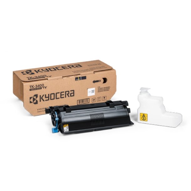 Kyocera TK-3400 Original Tonerpatron Sort - 12500 Sider