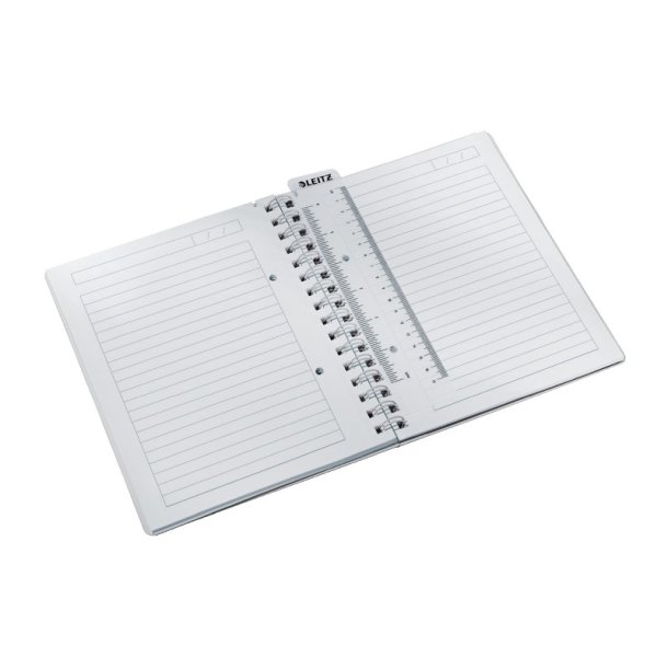 Leitz WOW Notesbog A5 - linieret - PP-omslag med hul - Gr�n - 80 ark