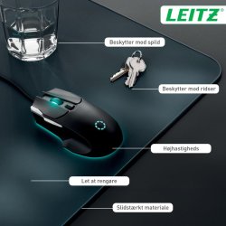 Leitz Skriveunderlag - XL gaming - 40x100 - gr�