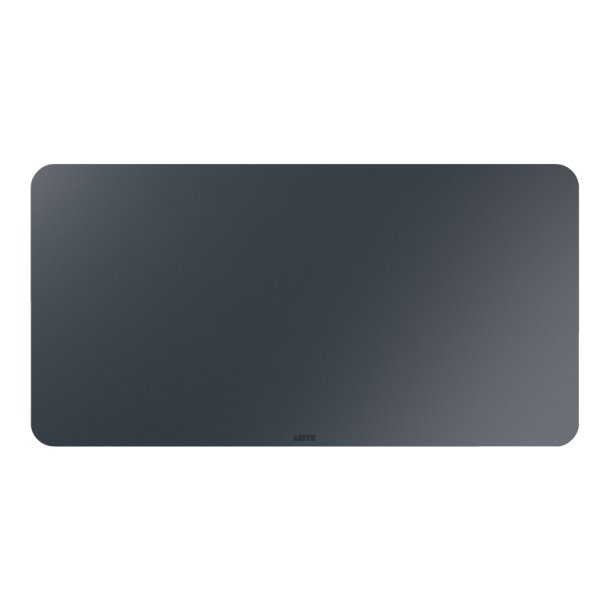 Leitz Skriveunderlag - Large l�der - 36x70 - m�rkegr�