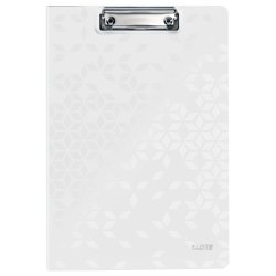 Leitz Clipboard A4 med forside � WOW Hvid til 80 ark