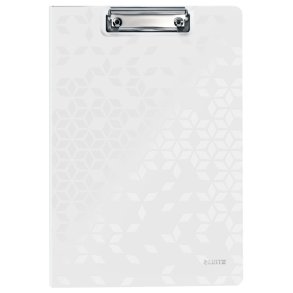 Leitz Clipboard A4 med forside � WOW Hvid til 80 ark