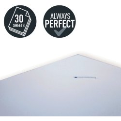 Leitz No. 24 P3 H�fteklammer - 6 mm - 1000 stk. hvide power performance