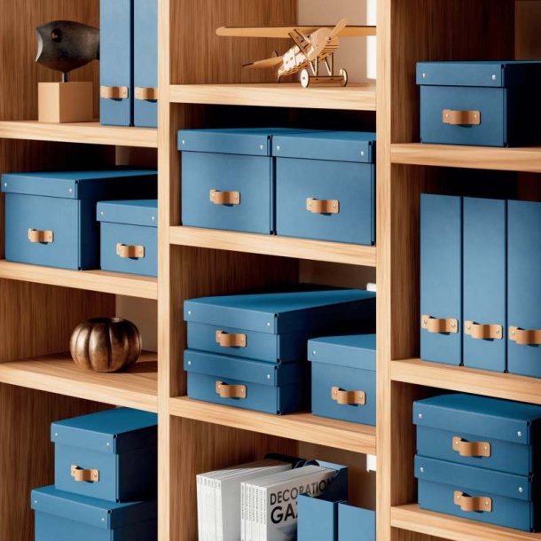Leitz Opbevaringskasse Puro Small - S�t med 2 stk. M�rkebl�