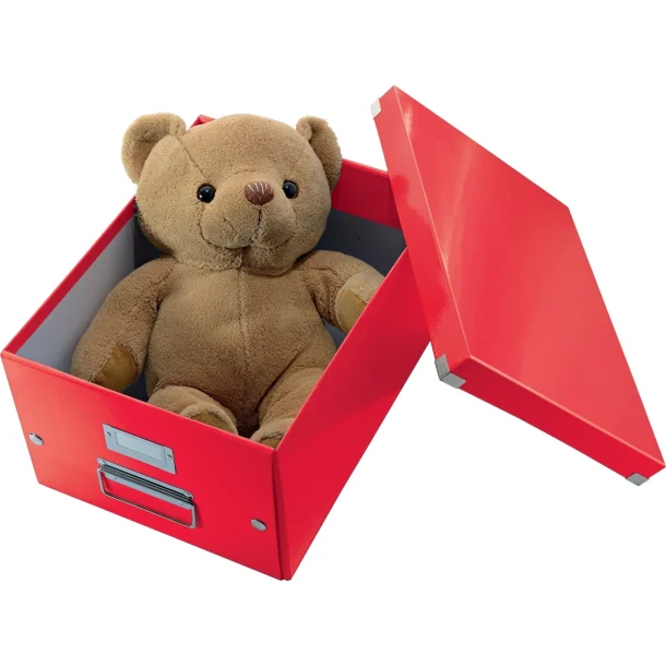 Leitz Opbevaringskasse WOW Cube Large - R�d