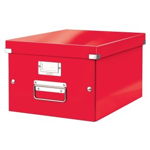 Leitz Opbevaringskasse WOW Medium - R�d