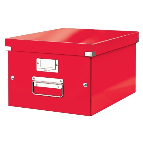 Leitz Opbevaringskasse WOW Medium - R�d