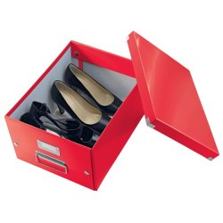 Leitz Opbevaringskasse WOW Medium - R�d