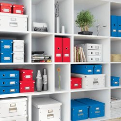 Leitz Opbevaringskasse WOW Medium - R�d