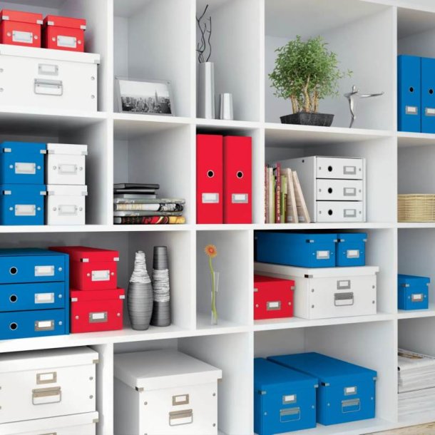 Leitz Opbevaringskasse WOW Medium - R�d