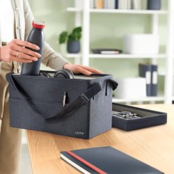Leitz Opbevaringstaske Hot Desking Kompakt Med L�g - Fl�jlsgr�