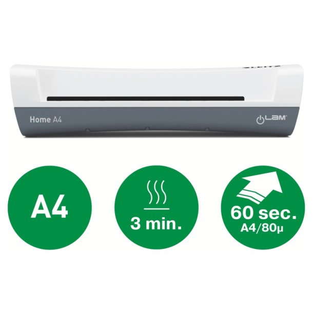 Leitz iLAM Home lamineringsmaskine A4 � 75-125 mikron