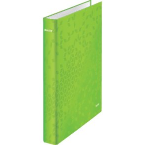 Leitz A4+ Ringbind - WOW Gr�n - 25mm, 4 D-ring - rygbredde 40mm