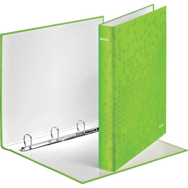 Leitz A4+ Ringbind - WOW Grn - 25mm, 4 D-ring - rygbredde 40mm