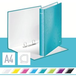 Leitz A4+ Ringbind - WOW isbl - 25mm, 2 D-ring - rygbredde 40mm