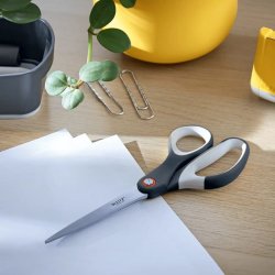 Leitz Cosy kontorsaks fljlsgr - Titanium saks p 20,5 cm