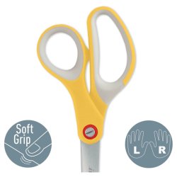 Leitz Cosy kontorsaks varm gul - Titanium saks p 20,5 cm