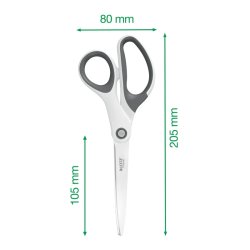 Leitz WOW kontorsaks sort - titanium saks p 20,5 cm