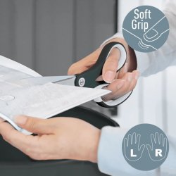 Leitz WOW kontorsaks sort - titanium saks p 20,5 cm